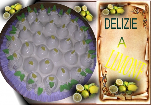 delicato dolce ai profumi degli agrumi della costiera sorrentina